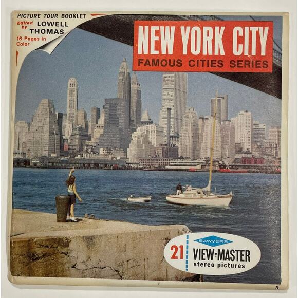 View-Master NEW YORK CITY - A649 - 3 Reel Set (NYC1) - Picture 1 of 6